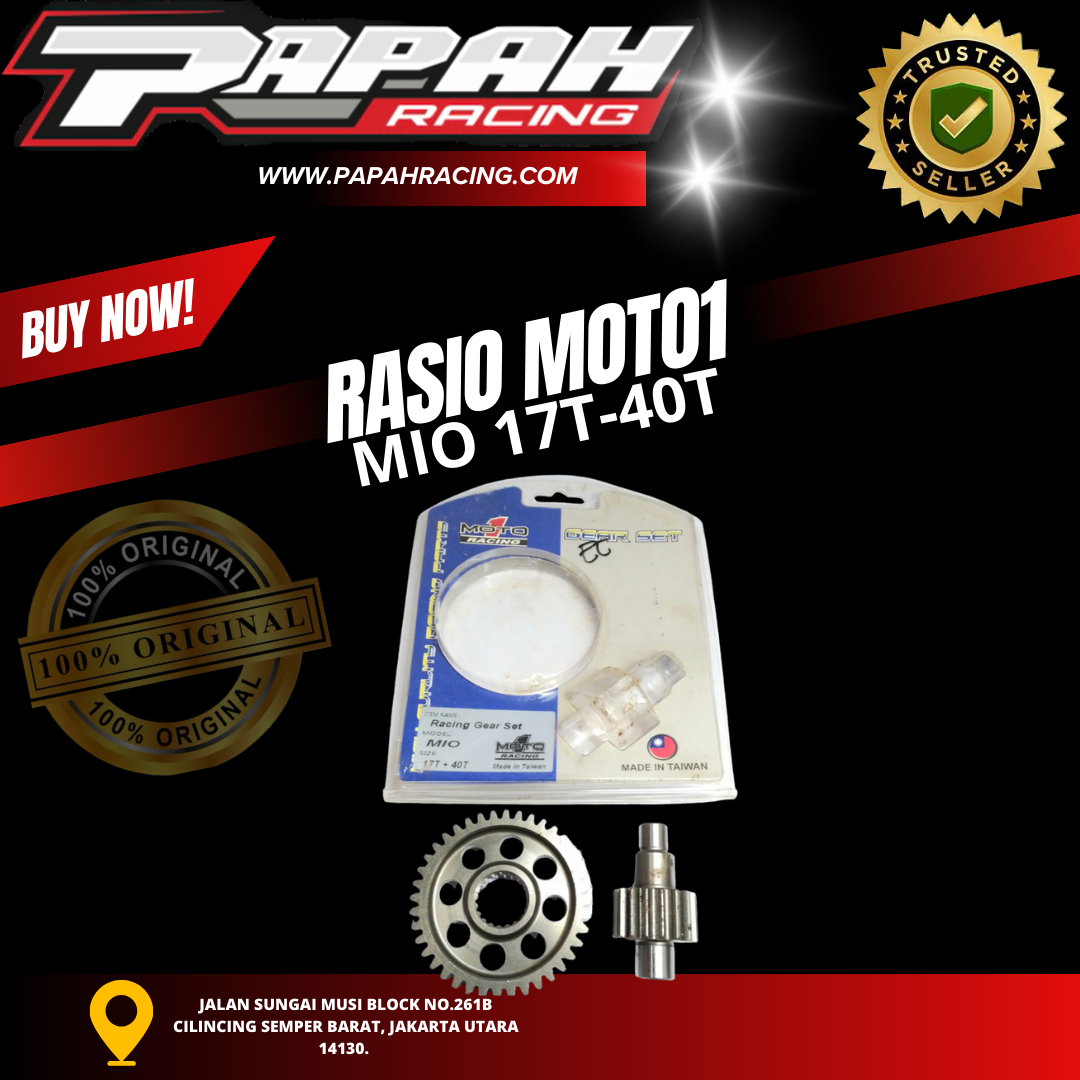 RASIO MOTO1 MIO 17T-40T